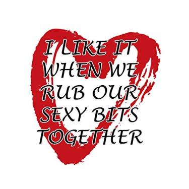 Imagem de Valentines Day Notebook: I Love It When We Rub Our Sexy Bits Together, Funny Valentine's Gift Idea for Girlfriend or Boyfriend, Journal for Writing Notes