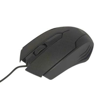 Imagem de Mouse Ótico Com Fio Usb 4 Botões 1200 Dpis Mbtech Preto