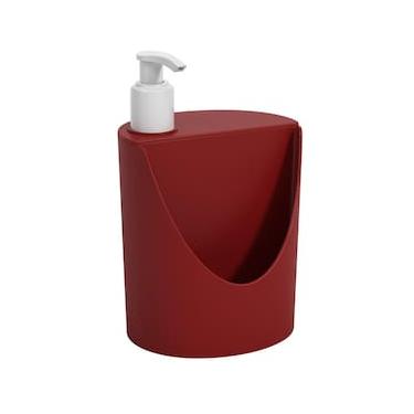 Imagem de Dispenser para Detergente Romeu e Julieta Coza Basic em Polipropileno - Vermelho