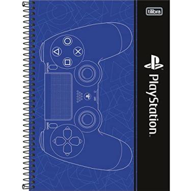Imagem de Caderno espiral capa dura universitário 10x1 160 folhas Playstation - Tilibra