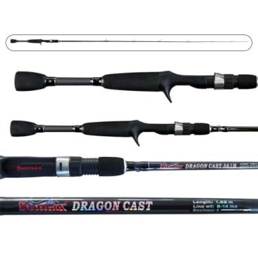 Imagem de VARA PARA CARRETILHA SUMAX DRAGON CAST 5'6" (1.68M) CARBONO IM6-10-20LB - 2 PARTES