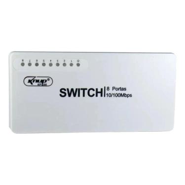 Imagem de Switch Knup KP-E08 - 8 Portas RJ-45 - Conector RJ-45 - 175g