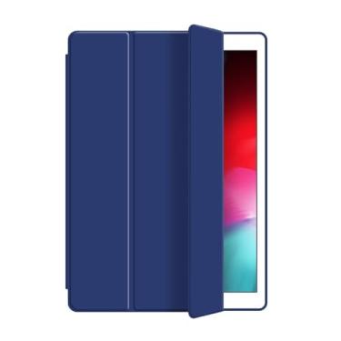 Imagem de Capa para tablet Capa inteligente para tablet compatível com Samsung Galaxy Tab A9 modelo 8,7 polegadas 2023 (SM-X110/SM-X115), capa tripla fina para tablet, capa de TPU Honeycomb à prova de choque co