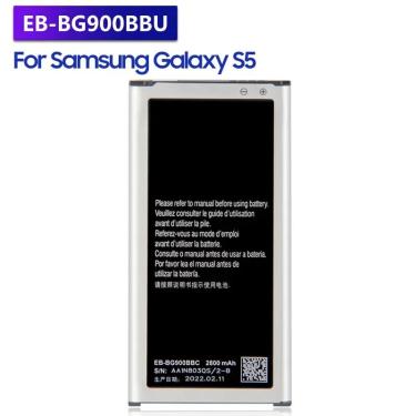 Imagem de Bateria de substituição para Samsung Galaxy S5  EB-BG900BBE  EB-BG900BBC  S5  G900M  G9008V  G900S