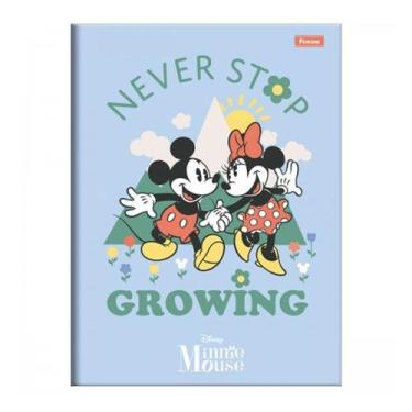 Imagem de Caderno Minnie Mouse Brochura Pequeno  Capa Dura 80F Escolar - Foroni