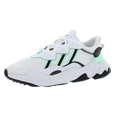 Imagem de adidas Sapatos femininos Ozweego tamanho 36, cor: branco/menta/preto, branco/menta/preto, 36
