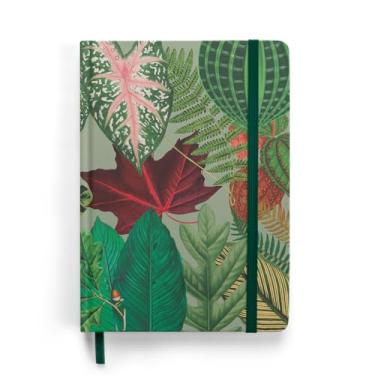 Imagem de Caderno Sketchbook Botânica Folhas Capa dura 14 x 21 cm 80 fls (Miolo Quadriculado)