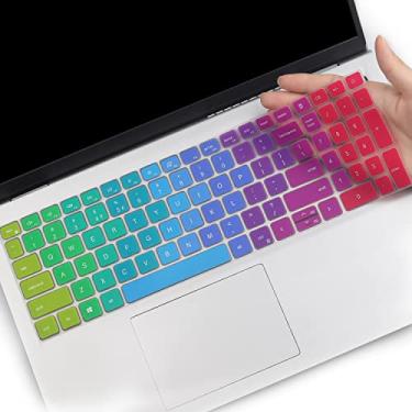 Imagem de Capa de teclado para Dell Inspiron 16 7610, Inspiron 15 3510 3511 3515 5510 5515 5518 7510, Dell Vostro 15 5510, Latitude 3520, 2022 2021 Dell Inspiron 15 16 3000 5000 7000 (não serve para Dell G5 G15)-RB