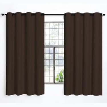 Imagem de Cortina Blackout Corta Luz PVC 2,80m x 1,60m ótimo Custo Benefício - Encanbtos Do Lar (Marrom escuro)