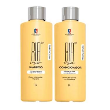 Imagem de Alphahall Dia A Dia Manteiga Capilaire Shampoo 1 L E Condicionador 1 L