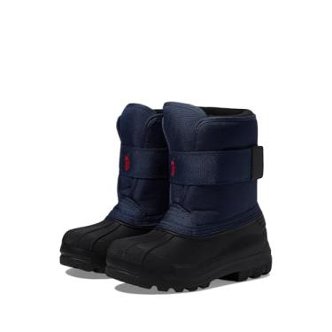 Imagem de POLO RALPH LAUREN Tênis masculino Everlee (Little Big Kid), Jogador de pônei azul marinho/preto/vermelho, 2 Little Kid