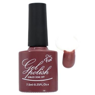 Imagem de Esmalte Em Gel Chic & Fun 7,5ml Led/uv Unhas Manicure Nail C/Registro (013, x 3un)