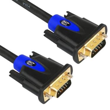 Imagem de Cabo VGA, cabo de monitor SHD VGA para VGA HD15 para PC Laptop TV Porjector, 25Feet