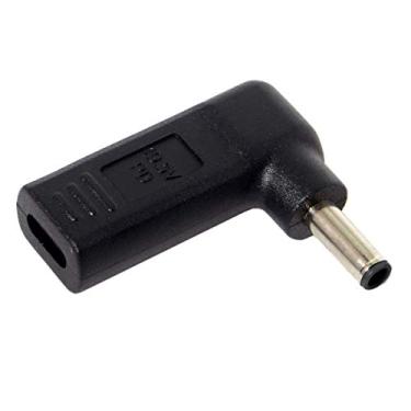 Imagem de chenyang Adaptador conversor de emulador USB C para DC 4,5 x 3,0 mm PD 65W