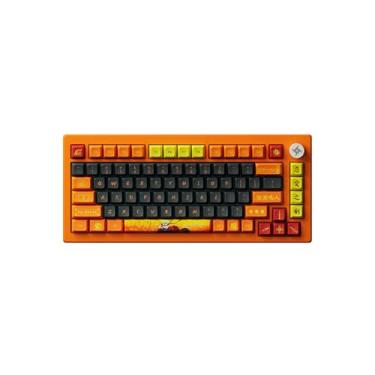Imagem de Teclado Mecânico Naruto Uzumaki Akko 5075B Plus, Switch Akko Crystal