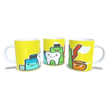 Imagem de Canecas de Porcelana Personalizadas Profissões 2 (odontologia8)