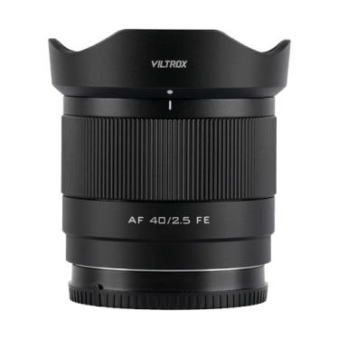 Imagem de VILTROX Lente de montagem F2.5 FE de 40 mm f/2.5 F2.5 FE, lente Prime de quadro completo compatível com câmeras Sony E-Mount Alpha a7C a7SIII a7III a7RIII a7IV a7RIV a9 A1 FX3 A7RV ZVE1 A7CR A7CII A93