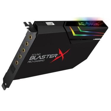 Imagem de Placa De Som Pci-E - Sound Blaster X Ae-5 Plus- Rgb - 70Sb1