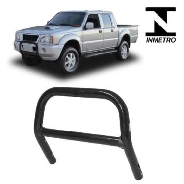 Imagem de Quebra Mato L200 GLS 2001 2002 2003 2004 com Tubo Preto - CCF