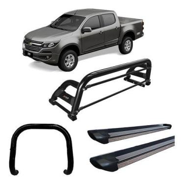 Imagem de Kit Quebra Mato, Estribo Pers.. 'santo Ant' S10 12/20 Preto - HOZZ