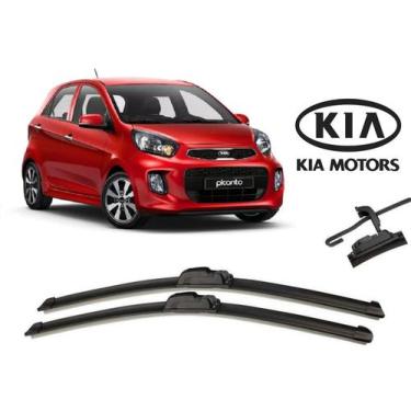 Imagem de Par De Palhetas Limpador de Parabrisa Dianteiro Kia Picanto - TIGER AU