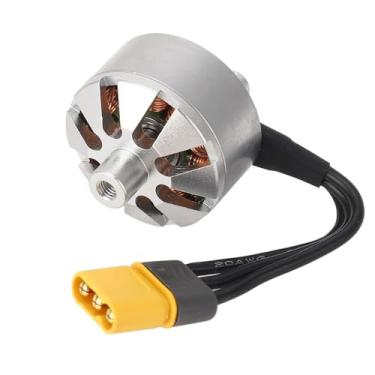 Imagem de Motor Traseiro de Helicóptero Rc, Motor Traseiro de Helicóptero de Controle Remoto de Liga de Alumínio e Cobre Adequado para Flywing Fw450 V3