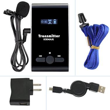 Imagem de Transmissor profissional EXMAX ATG-100T 195MHz-230MHz para sistema de guia turístico sem fio/sistema de monitoramento, sistema de guia turístico sem fio para ensino, guias turísticos, conferências,