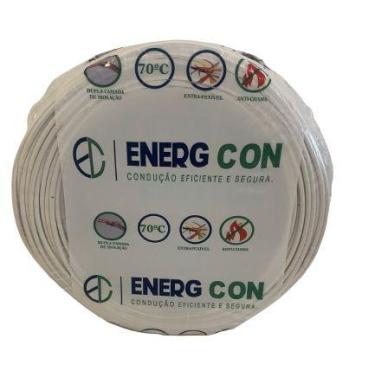 Imagem de Fio Cabo Flexivel 6mm Branco 50 metros - ENERG CON
