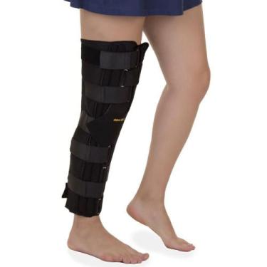 Imagem de Ortese Imobilizador De Joelho 50cm Bilateral Preto - Artipé, Largo