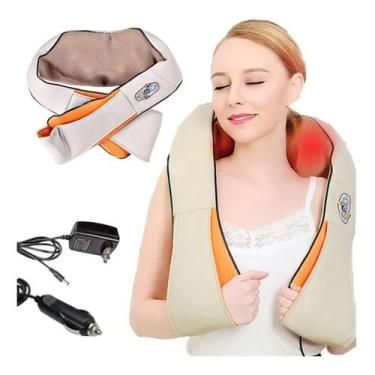 Imagem de Colete Shiatsu Pescoço Massageador Cervical Ombros Lombar - Bc Bora Co