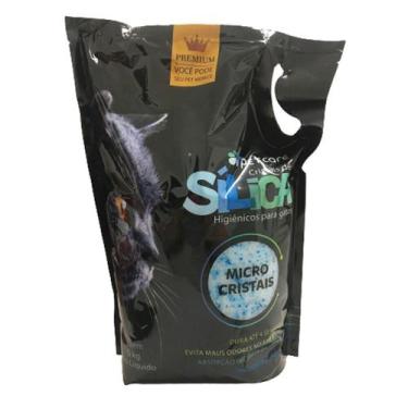 Imagem de Areia de Gato Sílica Micro Cristais Pet Care 1,6kg - Ipet
