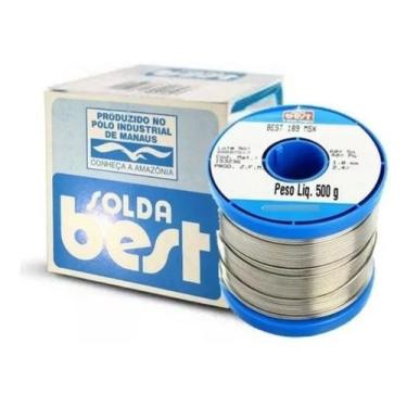 Imagem de Solda Best Rolo Carretel 500 Gramas 1mm - Azul 60 X 40