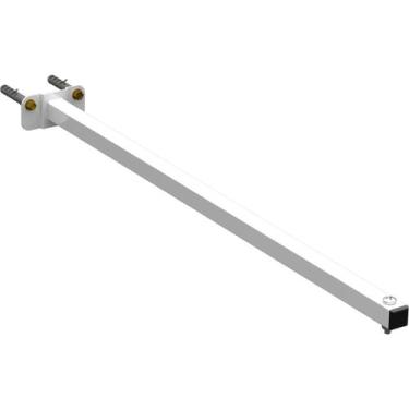 Imagem de Suporte De Refletor Led Haste Parede Fachada Banner Iluminação 60 Cm -