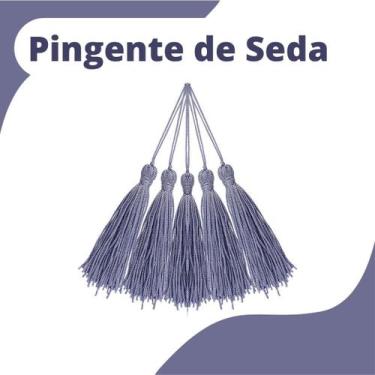 Imagem de Pingente De Seda Tassel - Franja - Lilás Escuro - Com 50 Unidades - Ny