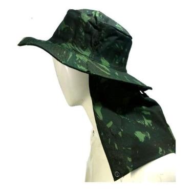 Imagem de Chapéu Australiano Pescador Com Proteção De Nuca Várias Cores - 1608, 