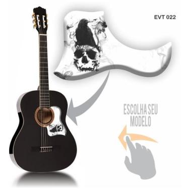 Imagem de Escudo De Violão Personalizado Resinado Relevo Evt017 - Resitank, EVT0