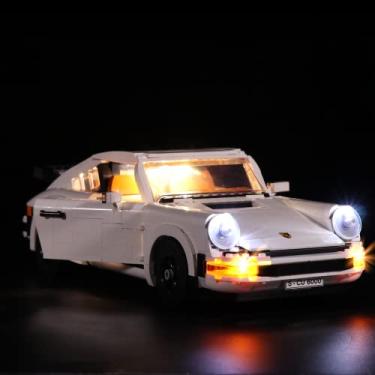 Imagem de Bourvill LED Lights Kit for Lego Porsche 911 (10295) - Lights Set Compatible with Lego 10295 Set -Classic Version (Lights Kit Without Model)