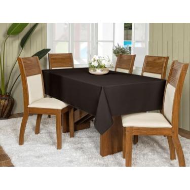 Imagem de Toalha De Mesa Oxford Retangular 2,00x1,45m 6 Lugares - Actual Decor, 