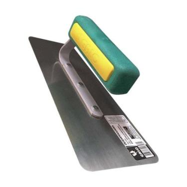 Imagem de Desempenadeira marmorato 8x10x24cm aço inox - Galo