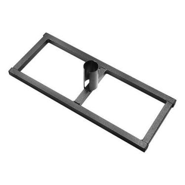 Imagem de Base Retangular De Aço Para Tubos De Led Com Encaixe 41mm - LUMINOS