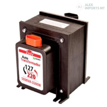 Imagem de Autotransformador Ipec 5000 Va Bivolt - Mt5000 Transformador - Alex Im