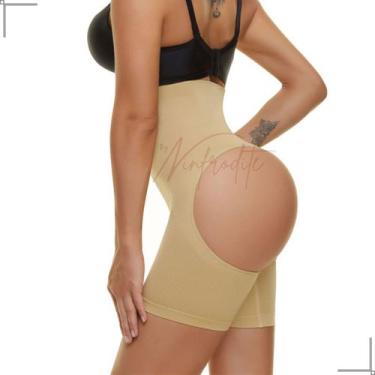 Imagem de Short Calcinha Levanta Bumbum Faz Milagres Alta Compressão - Prime Lin