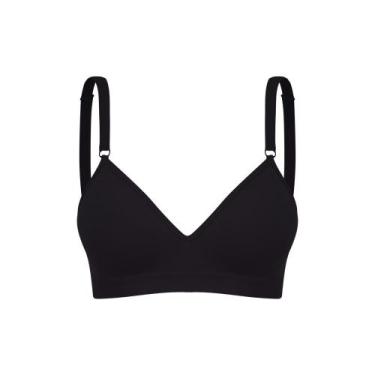 Imagem de Sutiã Com Bojo Trifil C4935 Decote V - Preto, Preto, EG