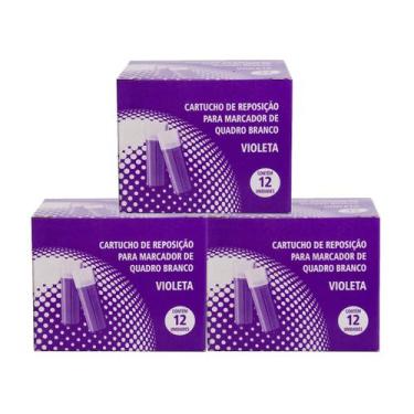 Imagem de Kit 3 Caixas com 12 Und de Recarga Pincel/Marcador Pilot - Pincel Raro