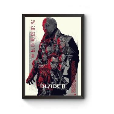 Imagem de Poster Moldurado Blade 2 Quadro - Fanarte