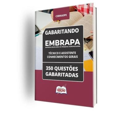 Imagem de Caderno Embrapa 2024 - Técnico e Assistente - Conhecimentos Gerais - 3