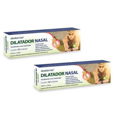 Imagem de Kit 2 Dilatador Nasal Com 10 Unidades Tamanho M - Sanfarma