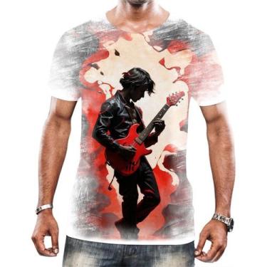 Imagem de Camisa Camiseta Tshirt Animais Guitarrista Guitarra Música 4 - Enjoy S