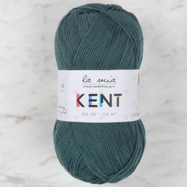 Imagem de La Mia Kent 1 novelo 50% algodão 50% fio de acirílico, 100 gramas, 330 metros, verde - L158