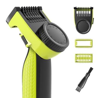 Imagem de Pente de proteção ajustável 14 em 1, acessório para aparador elétrico híbrido QP2520 QP2530 QP2620 QP2630, comprimento de precisão de 0,4 a 10 mm, com pente corporal e protetor de pele